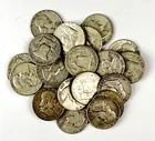  Preview image for Group of 23 US Franklin 90% Silver Half 