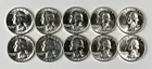  Preview image for Group of 10 US Washington 90% Silver 
