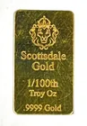  Preview image for Scottsdale Gold 1/100th oz .9999 Gold 