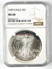  Preview image for 1999 US $1 American Silver Eagle 1 oz 