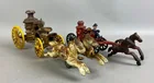  Preview image for Group of 2 Vintage Cast Iron Horse-Drawn 