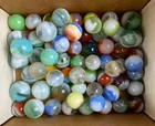  Preview image for Group of 20+ Vintage Vitro Agate Glass 