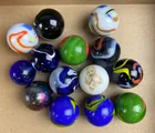  Preview image for Group of 14 Vintage Vacor Glass Marble 