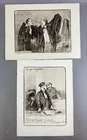  Preview image for Group of 2 Signed Vintage Honore Daumier 