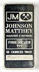  Preview image for Johnson Matthey 10 oz 999 Fine Silver 