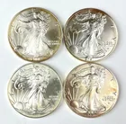  Preview image for Group of 4 US $1 American Silver Eagle 1 