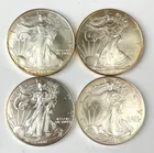  Preview image for Group of 4 US $1 American Silver Eagle 1 