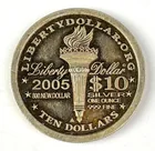  Preview image for 2005 Norfed $10 Liberty 1 oz 999 Fine 