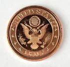  Preview image for US Army 1 oz .999 Fine Copper Round 