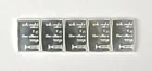  Preview image for Group of 5 Valcambi Suisse 1 Gram 999.0 