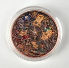  Preview image for Colorized Pirate Map 1 oz 999 Fine 