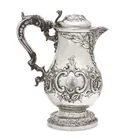  Preview image for A Belgian Repoussé Silver Ewer 