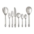  Preview image for A Georg Jensen Acorn Silver Flatware 