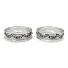  Preview image for A Pair of Greek Silver Bottle Coasters 