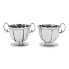  Preview image for A Mexican Silver Creamer and Sugar Set 