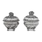  Preview image for A Pair of Buccellati Silver Table Boxes 