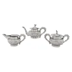  Preview image for A Chinese Silver Three-Piece Tea Service 