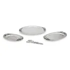  Preview image for Three Mexican Silver Trays 