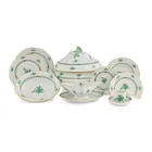  Preview image for A Herend Chinese Bouquet Green Dinner 