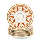  Preview image for A Set of Eight Staffordshire Porcelain 