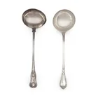  Preview image for Two Victorian Silver Punch Ladles 