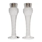  Preview image for A Pair of Lalique Psyche Candlesticks 