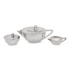  Preview image for An Ercuis Silver-Plate Three-Piece Tea 