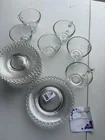 Preview image for Lot# 1090 - Candlewick Glass Cups & Sauc 