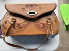  Preview image for Lot# 1153 - Leather Purse with Flowers 