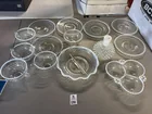  Preview image for Lot# 1201 - Hobnail Glassware Dishes 