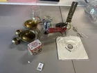  Preview image for Lot# 1208 - Brass Bowls Glass Vase Etc 