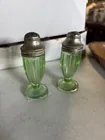  Preview image for Lot# 1227 - Uranium Glass Salt and Peppe 