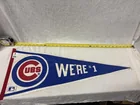  Preview image for Lot# 1450 - Chicago Cubs Pennant Flag 