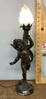  Preview image for Lot# 15 - Cherub lamp-- works 