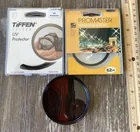  Preview image for Lot# 55b - Camera lens filters 