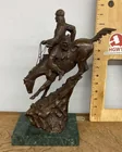  Preview image for Lot# 65 - Remington bronze sculpture on  