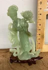 Preview image for Lot# 105 - Carved jade geisha figure on  