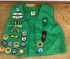  Preview image for Lot# 107 - Girl Scout vest with patches  