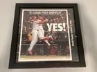  Preview image for Lot# 175b - Framed St. Louis Cardinals P 