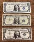  Preview image for Lot# 181 - 3 blue seal $1 silver certifi 