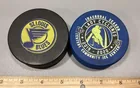  Preview image for Lot# 255b - Pair of hockey pucks 