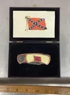  Preview image for Lot# 308 - Confederate flag folding knif 