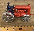  Preview image for Lot# 327 - Cast-iron toy tractor 