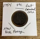  Preview image for Lot# 351 - 1754 New York colonial penny 