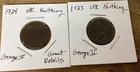  Preview image for Lot# 411 - 2 UK farthing coins 