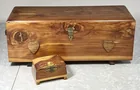  Preview image for Lot# 50 - Handmade 16" cedar box & cedar 