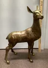  Preview image for Lot# 82 - Large brass deer figure 