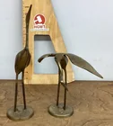  Preview image for Lot# 143 - Pair of brass storks 
