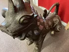  Preview image for Lot# 242b - Bronze temple guardian beast 