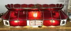  Preview image for Lot# 262 - Budweiser leaded glass pool t 